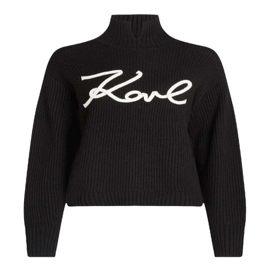 [해외배송] 24FW 칼라거펠트 탑 246W2000998 Black