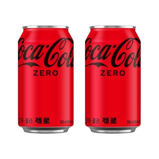 [본사직영] 코카콜라 제로 350ml CAN (24입)