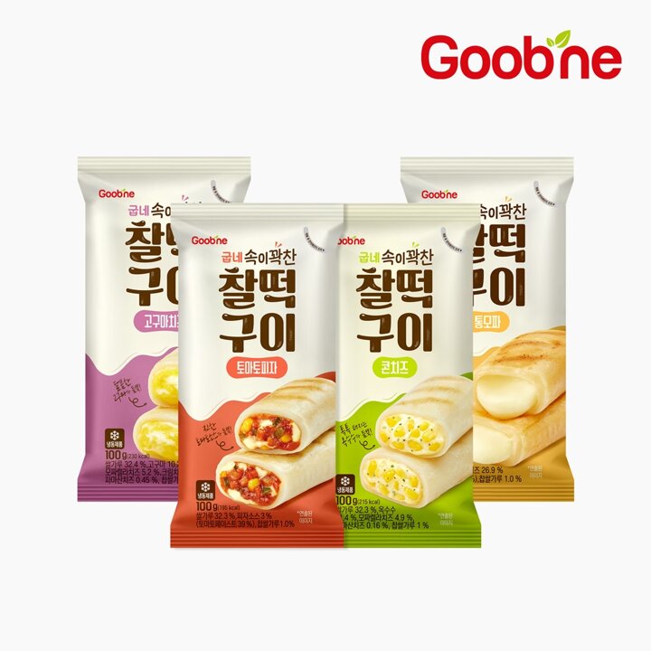 [G] 굽네 속이꽉찬 찰떡구이 4종 혼합 20팩