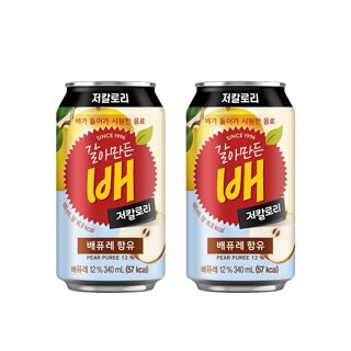 [본사직영] 갈아만든 배 저칼로리 340CAN X24