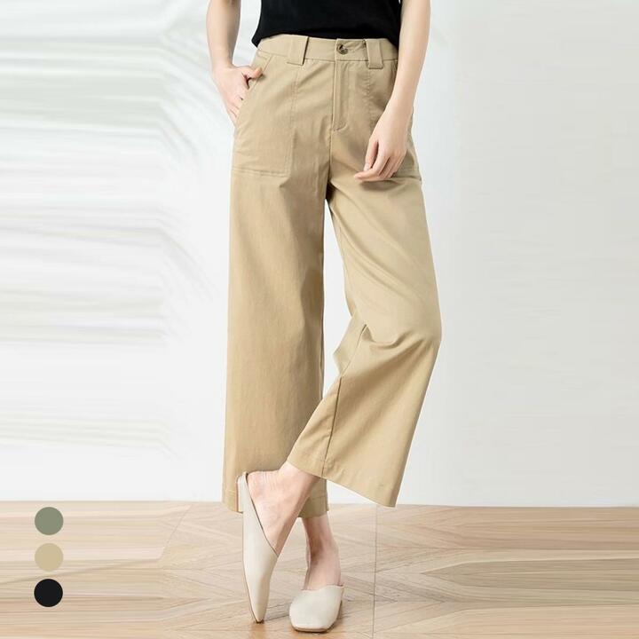 KARRA 세미와이드볼드링9부팬츠_A5S0267