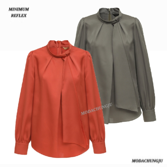 MD 드레이프 블라우스 MD MMYDAWB0350