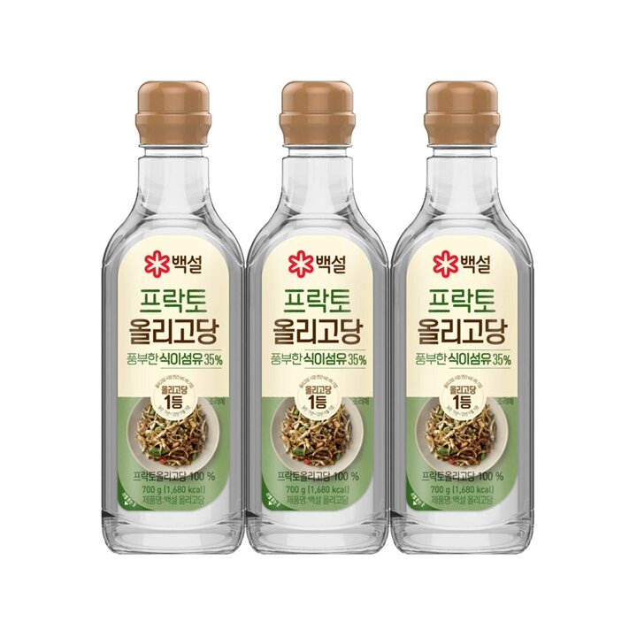 CJ 백설 프락토 올리고당 700g x3개
