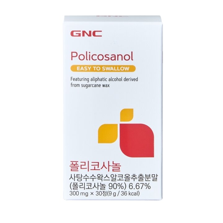 (신세계 사우스시티)[GNC] 폴리코사놀 (30정) / 사탕수수왁스 알코올추출분말 20mg