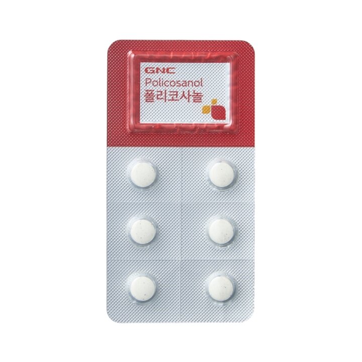 (신세계 사우스시티)[GNC] 폴리코사놀 (30정) / 사탕수수왁스 알코올추출분말 20mg