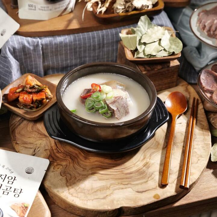 [10팩] 가마솥에서 직접끓인 100 한우의 진한국물/ 서령 곤지암 한우소머리곰탕 