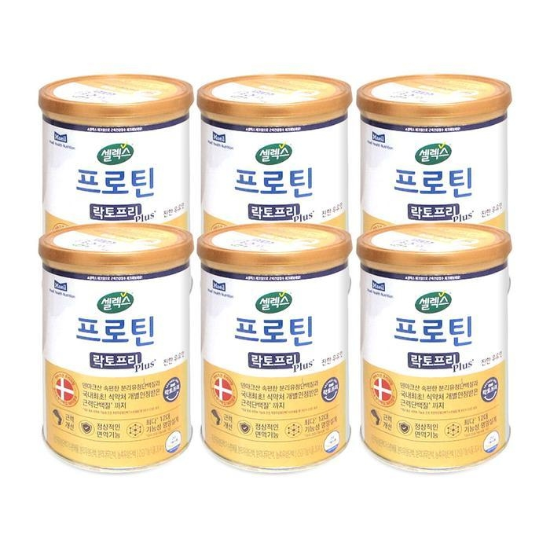 매일유업셀렉스프로틴락토프리플러스304g코어프로틴6통Ss