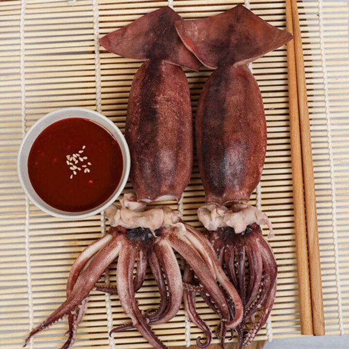 원양산 손질 통오징어 10미 [팩당/2미-260g x 5팩]