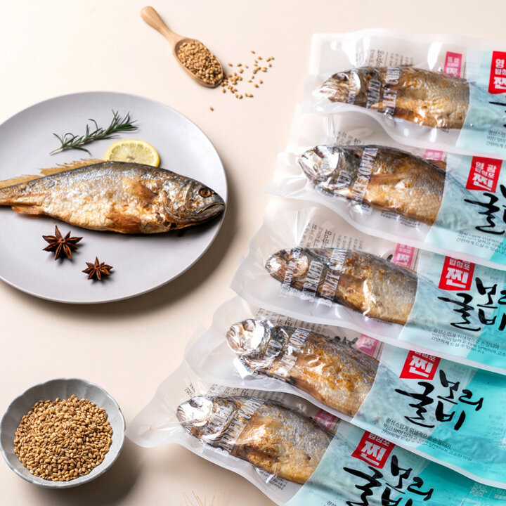 [미식코리아] 영광 찐 보리굴비 대 10미 선물세트