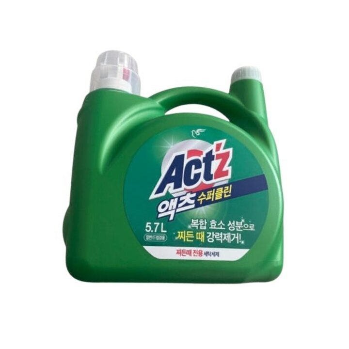 액츠수퍼클린찌든때대용량액체세제일반드럼겸용5.7L