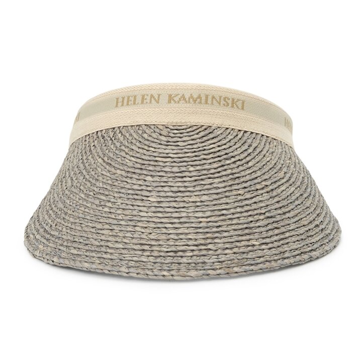 헬렌카민스키 비앙카 10 여성 바이저 HAT50265 ECLIPSE MELANGE NATURAL LOGO