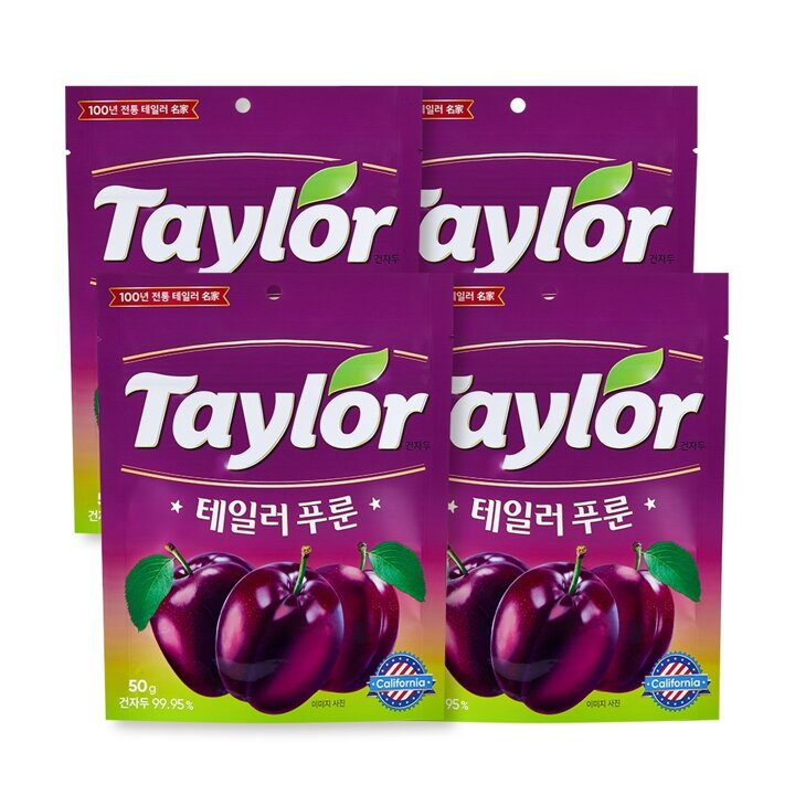 테일러푸룬 공식 푸룬 건자두 50g x 4봉