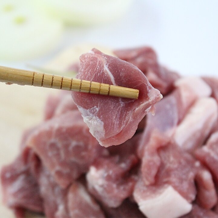 보성녹차 먹인 한돈 뒷다리살(찌개용)500g