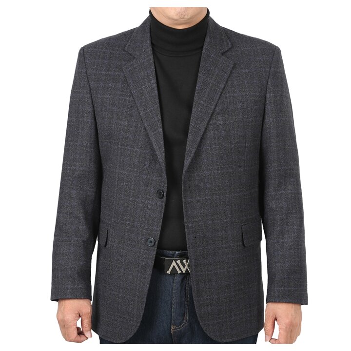 남자 겨울 소프트 체크 울론 정장 콤비자켓 AR-COW-JPM-100