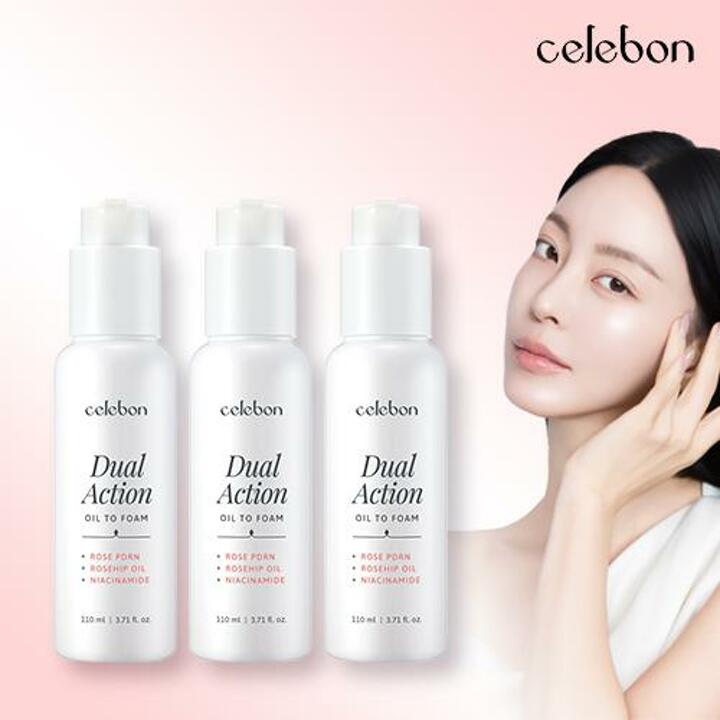 (세르본) 듀얼 액션 오일 투 폼 클렌저 110ml x 3개