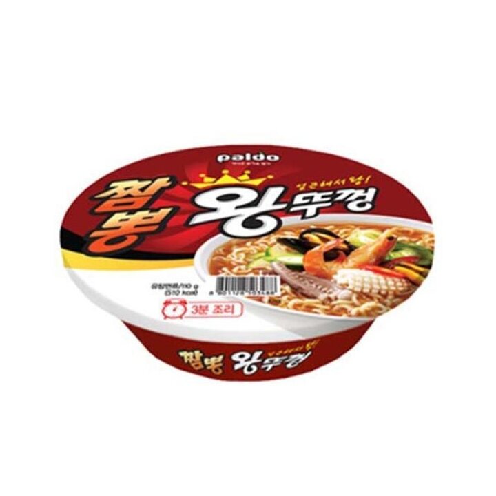 [팔도]팔도왕뚜껑컵라면짬뽕110g3개