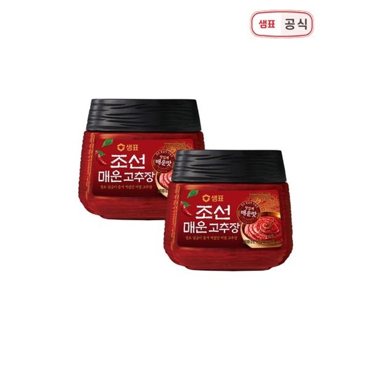[하프클럽/샘표] 매운 조선고추장 1kg 2개