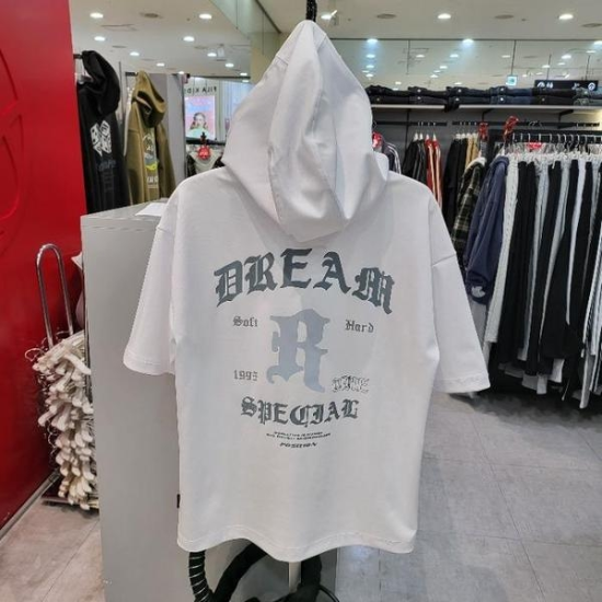AWK sh06 T/C분또 등판포인트 후드 반팔티셔츠 R262B1123A (S46338475)