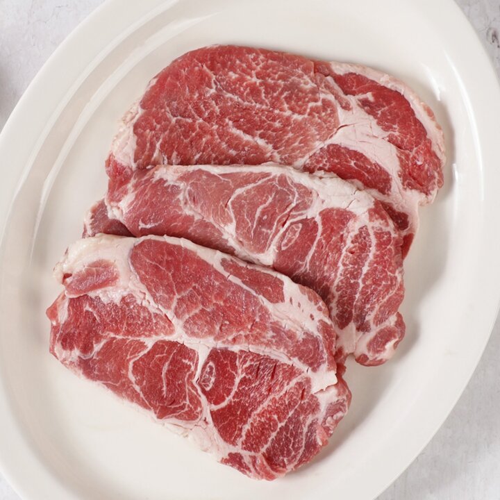 [프레시미트] 벌집 목살 300g x 4