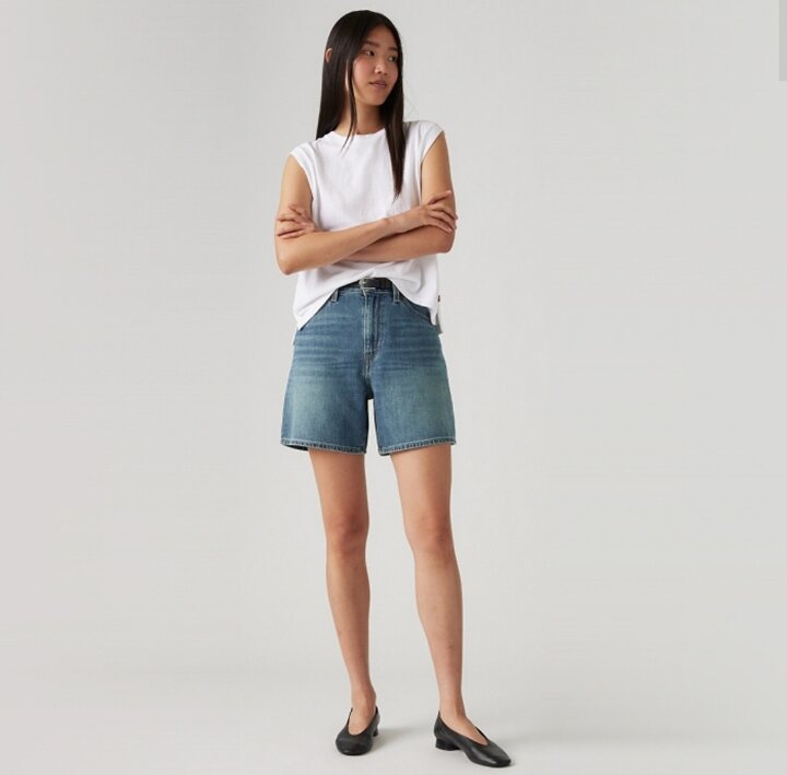 하이라이즈 중청 여성 청반바지 A9311-0017KG
