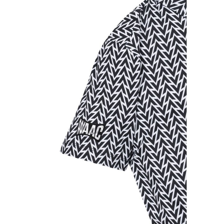 (대전신세계)WAAC(왁골프)[Exclusive] Men Arrow Pattern SS Polo WMTCM25906BKX