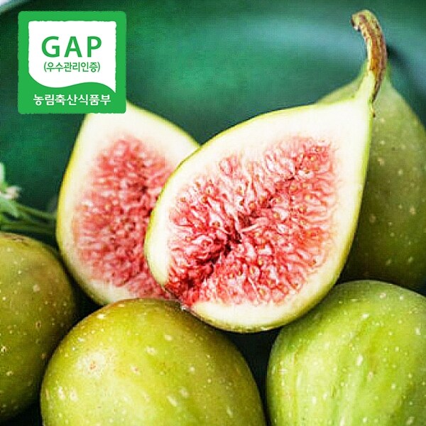 [웰굿][GAP인증]산지직송 영암 청 무화과 1kg(500gX2팩)