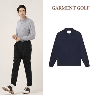 가먼트골프 남성 시보리 카라 긴팔 티셔츠 GMTLC304