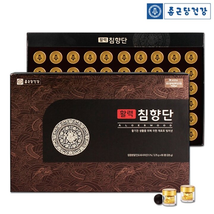 종근당건강 활력침향단 3.75g x 60환 x 2개