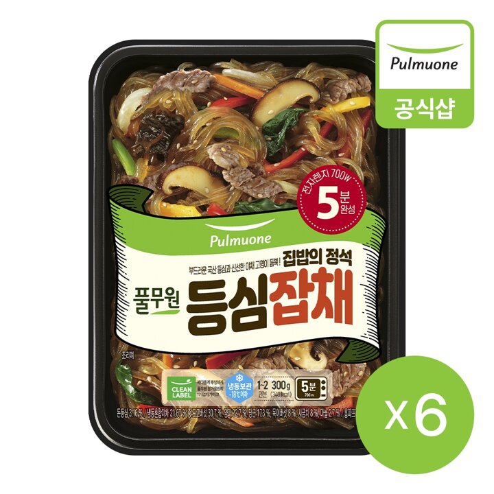 [풀무원] 등심잡채 6개 (6인)