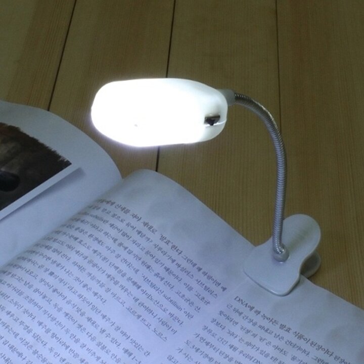 2구 LED 헤드캡 집게 독서등 / 북라이트10822895588404