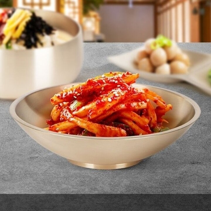 고려쟁첩 방짜유기그릇 놋그릇 궁중 반상기 예단 접시19141685667501