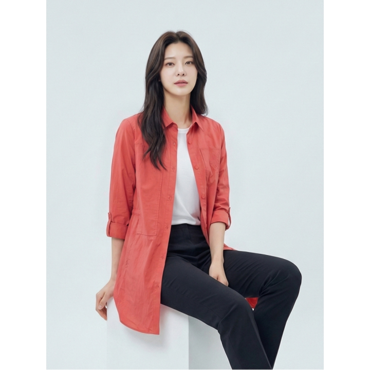 [PAT] 카라 솔리드 자수 셔츠_1G41550