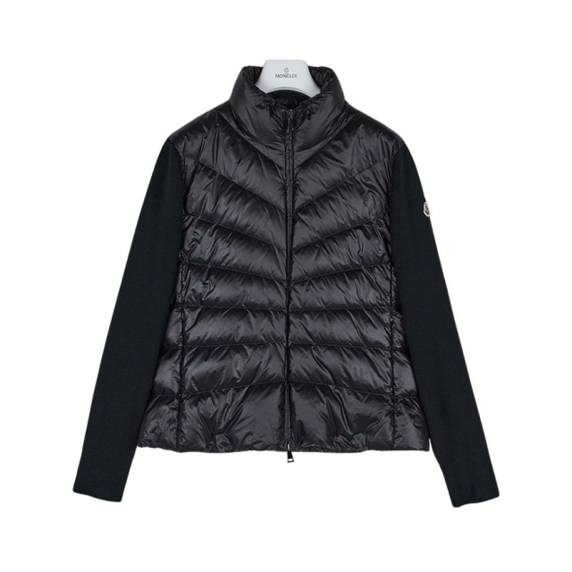 [라벨루쏘] [몽클레어] FW25 여성 패딩 믹스 가디건 9B00024 M1131 999 /2