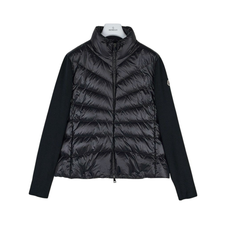 [라벨루쏘] [몽클레어] FW25 여성 패딩 믹스 가디건 9B00024 M1131 999 /2