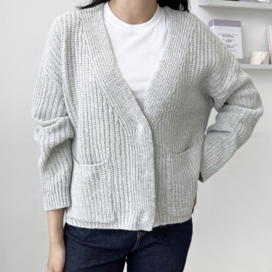 CD21158 가디건 카디건 볼레로 로브