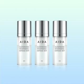★29% 인하★아이다 AIDA 글루타치온 브라이트닝 앰플 미스트 60ml*3개(96,000원 → 72,000원)