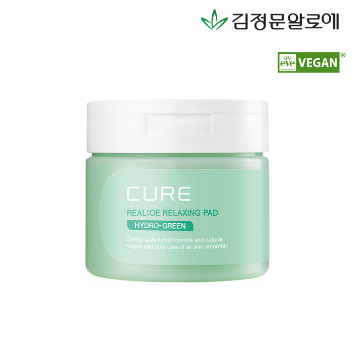 [김정문알로에] 큐어 피토그린 릴렉싱 토너패드 60매