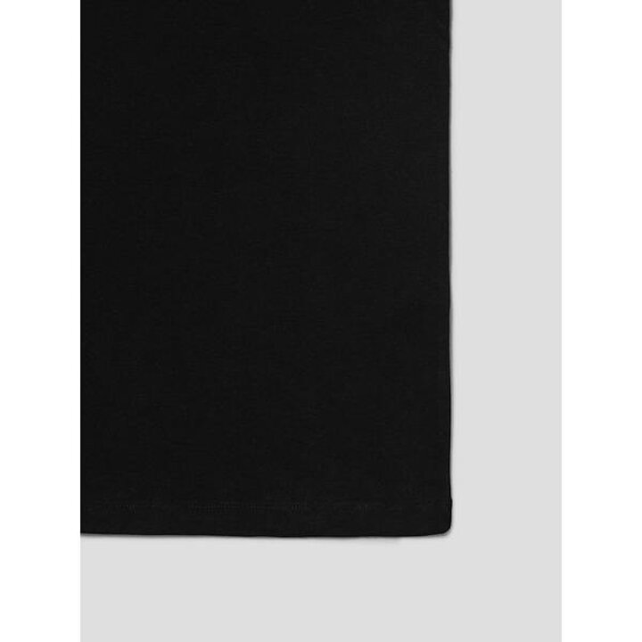 소프트코튼 스몰로고 반소매티  블랙 (456342CM45)