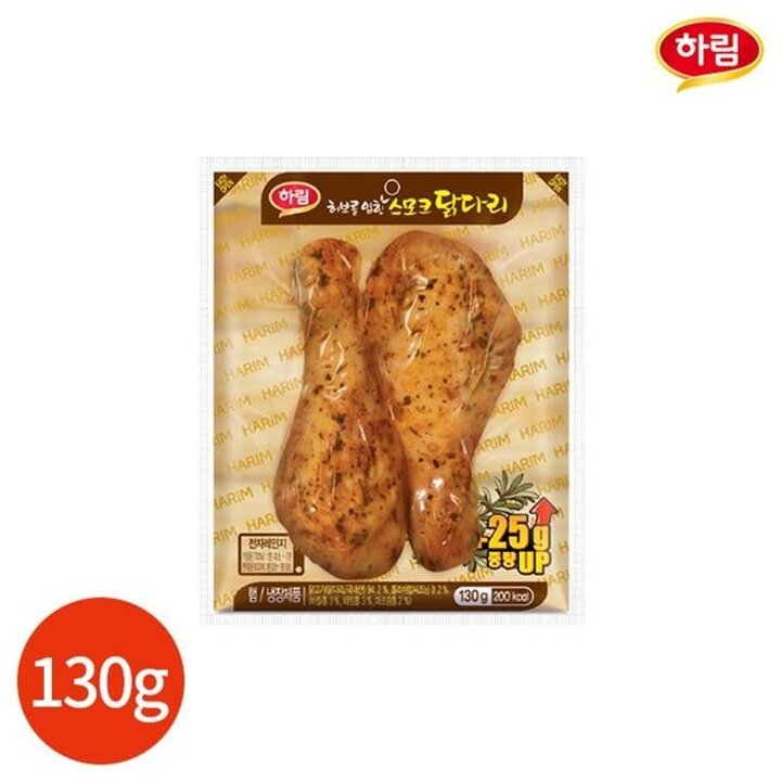 하림 스모크 닭다리 130g x 5봉[34821550]