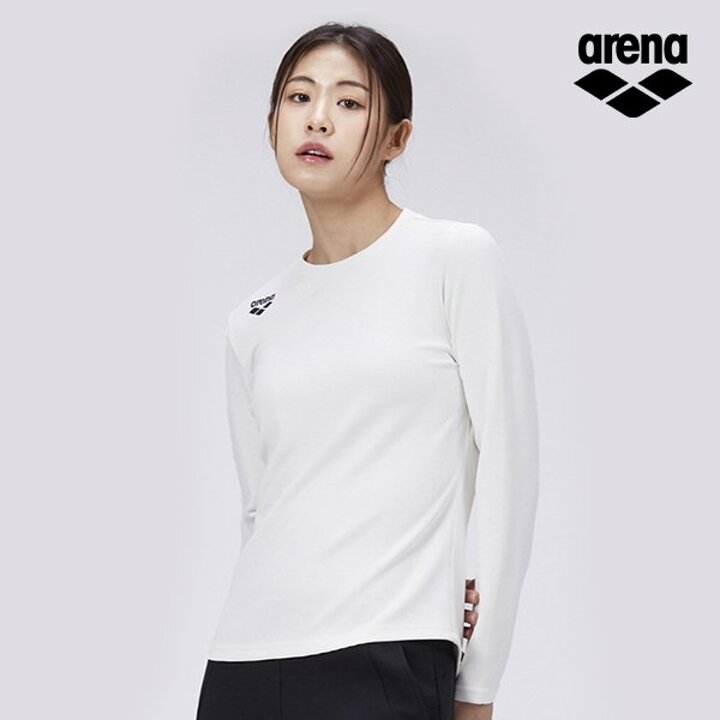 (아레나스포츠) 여성 소프트 긴팔 티셔츠 S3FL1LT02WHT