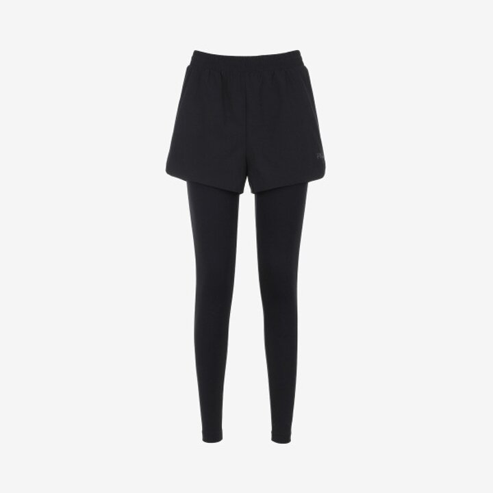 [휠라 공식] 피트니스 2in1 레깅스 (FS2IPH2255FBLK)