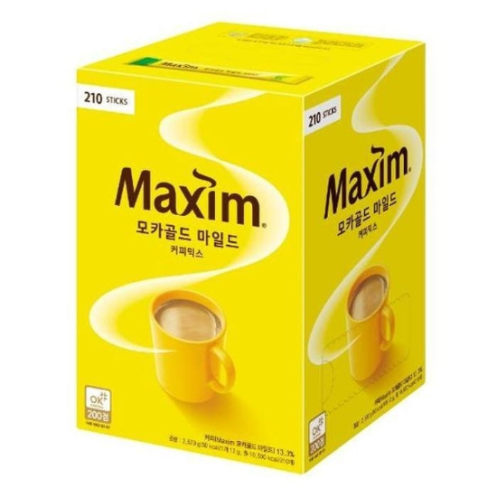 [아우트6817]맥심 모카골드 커피믹스 회사 12gx210T