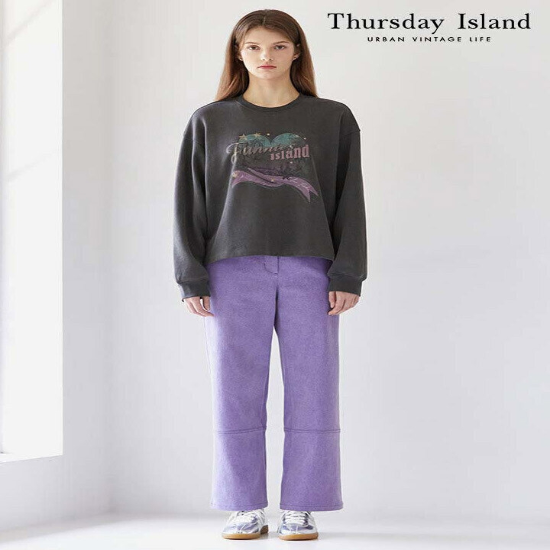 [Thursday Island] 절개 일자 팬츠(T246MPT132W)