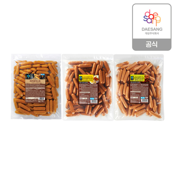청정원 리치부어스트 1.5kg 2종 택1