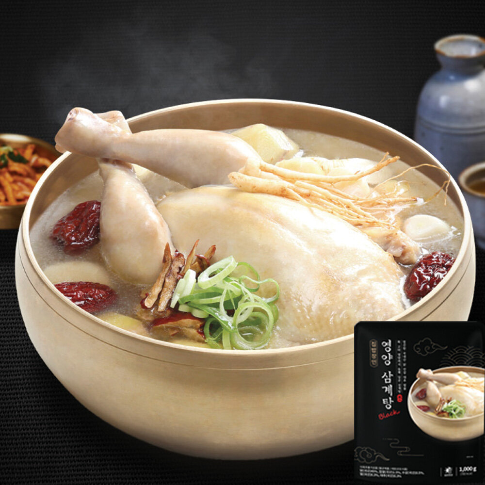 집밥장인 영양삼계탕 블랙 1kg X 1팩