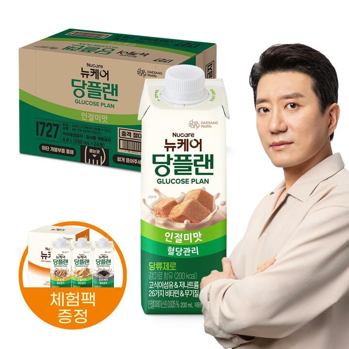 [대상웰라이프]당플랜 인절미맛 200ml (24팩)