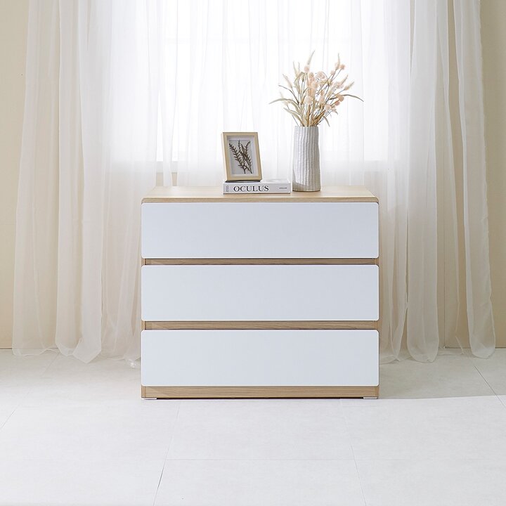 동서가구 엘린 광폭 서랍장 900 3단 DF927443