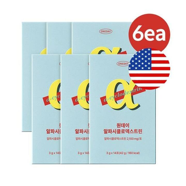 (핫신상)  데이즈온 알파CD(시클로덱스트린) 6박스