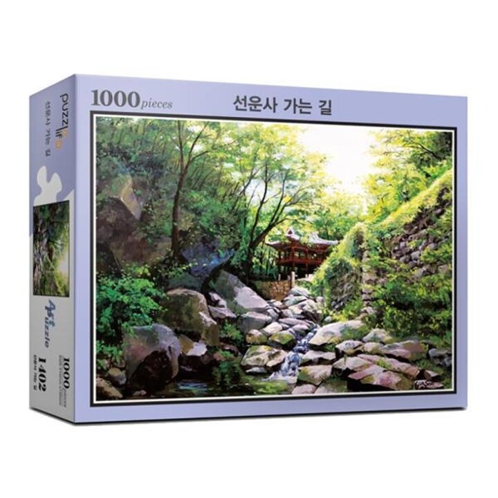아트박스/퍼즐 라이프 직소퍼즐 풍경 명화 선운사 가는 길 1000피스 PL1402