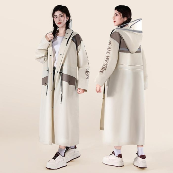 LILR1400오버핏롱레인코트예쁜비옷코트형전신패션우비